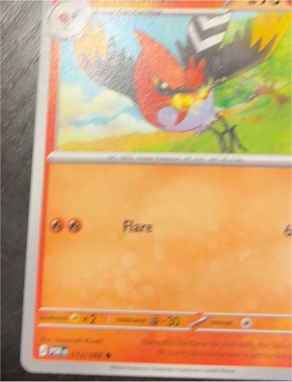 2014 Pokémon XY Phantom Forces #13 Fletchinder — front