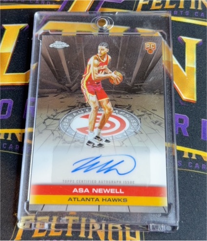 2025-26 Topps Chrome #TAUR2-AN Asa Newell — front