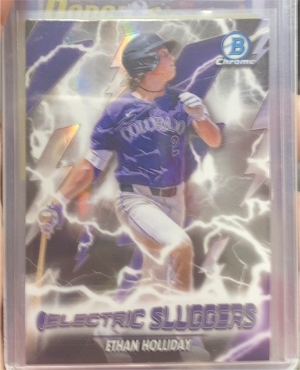 2026 Bowman Baseball #ES-13 Ethan Holiday — front