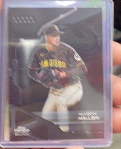 2026 Topps Chrome Black #124 Mason Miller — front