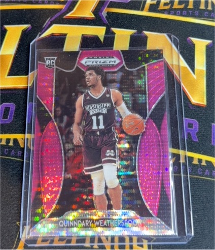2019-20 Panini Prizm Draft Picks #50 Quinndary Weatherspoon — front