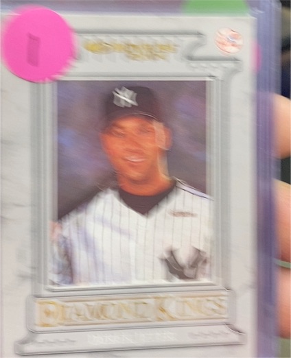 2004 Donruss Diamond Kings #1 Derek Jeter — front