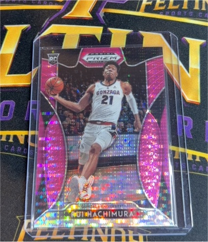 2019-20 Panini Prizm Draft Picks #10 Rui Hachimura — front