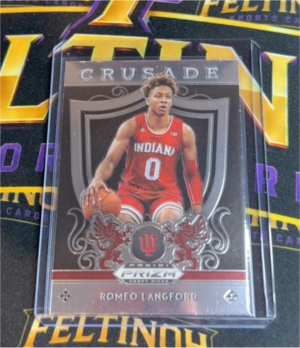 2019-20 Panini Prizm Draft Picks Crusade #99 Romeo Langford — front