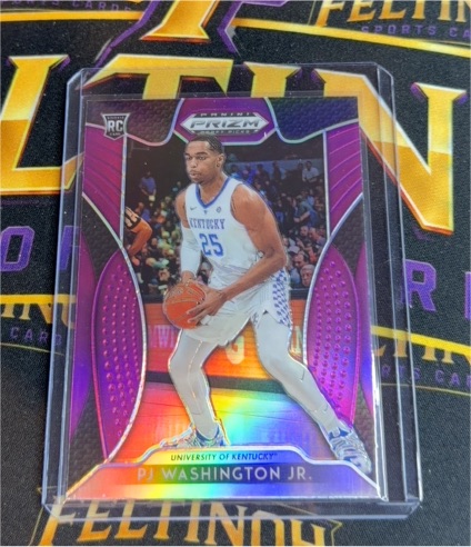 2019 Panini Prizm Draft Picks #14 PJ Washington Jr. — front