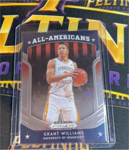 2019 Panini Prizm Draft Picks All-Americans #22 Grant Williams — front