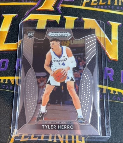 2019-20 Panini Prizm Draft Picks #79 Tyler Herro — front