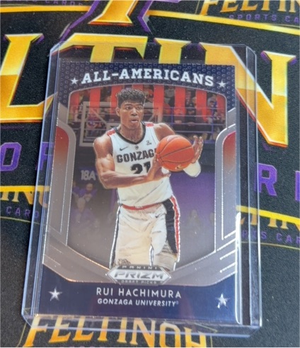 2019 Panini Prizm Draft Picks All-Americans #84 Rui Hachimura — front