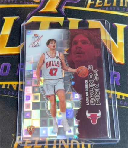 2025-26 Topps Signature Class #149 Lachlan Olbrich — front