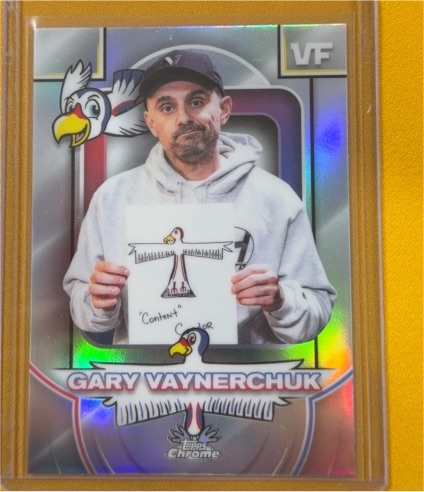 2026 Topps Chrome VeeFriends #CC-GV Gary Vaynerchuk — front