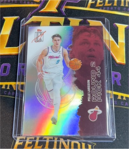 2025-26 Topps Signature Class Chrome #7 Pelle Larsson — front