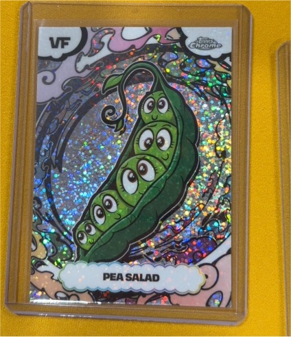 2026 Topps Chrome VeeFriends #SSA-70 Pea Salad — front