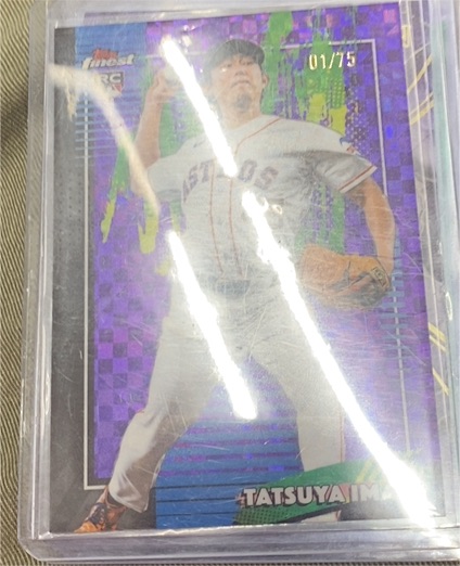 2026 Topps Finest #3 Tatsuya Imai — front