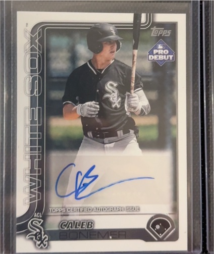 2025 Topps Pro Debut #PD-15 Caleb Bonemer — front
