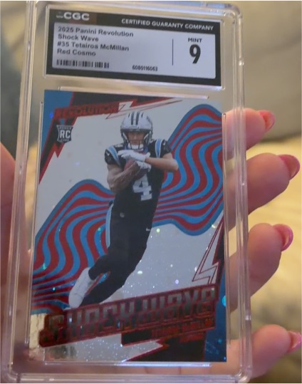 2025 Panini Revolution Shock Wave #35 Tetairoa McMillan — front
