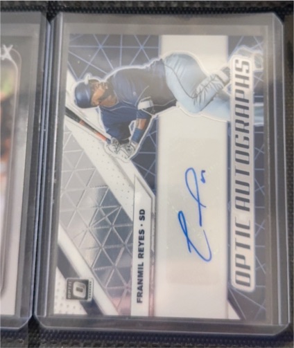 2019 Panini Donruss Optic #OA-FR Franmil Reyes — front