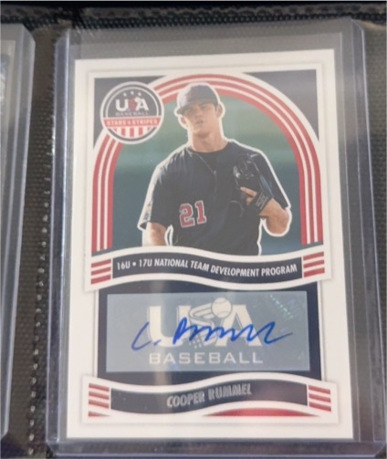 2024 Panini USA Baseball Stars & Stripes #NTS-CR Cooper Rummel — front
