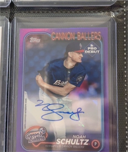2024 Topps Pro Debut #PD-97 Noah Schultz — front