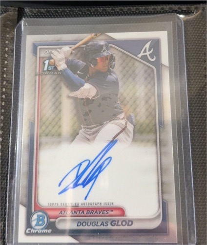 2024 Bowman Chrome #CPA-DG Douglas Glod — front