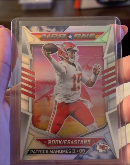 2022 Panini Rookies & Stars Airborne #AI-3 Patrick Mahomes II — front