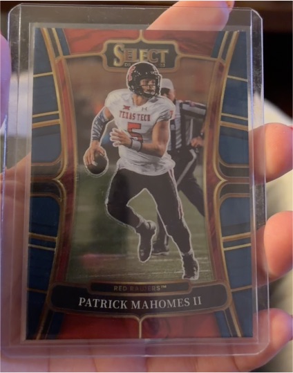 2023 Panini Select Draft Picks - Concourse Patrick Mahomes II #26 Blue — front
