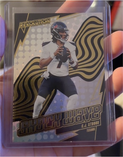 2025 Panini Revolution #38 C.J. Stroud Shockwave — front