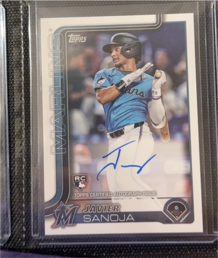 2025 Topps Series 2 #653 Javier Sanoja — front