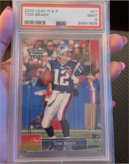 2002 Leaf Rookies & Stars #57 Tom Brady — front