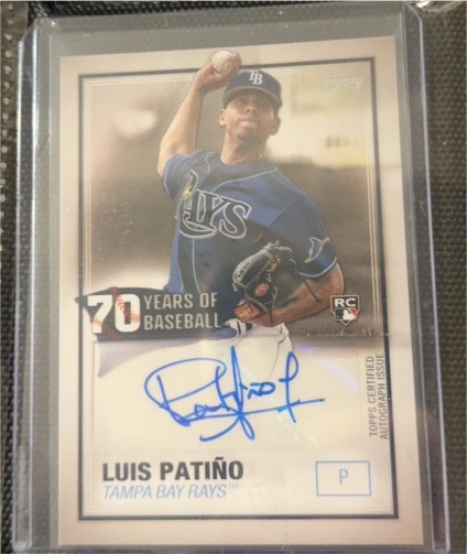 2021 Topps 70 Years Of Baseball #70YA-LP Luis Patiño — front