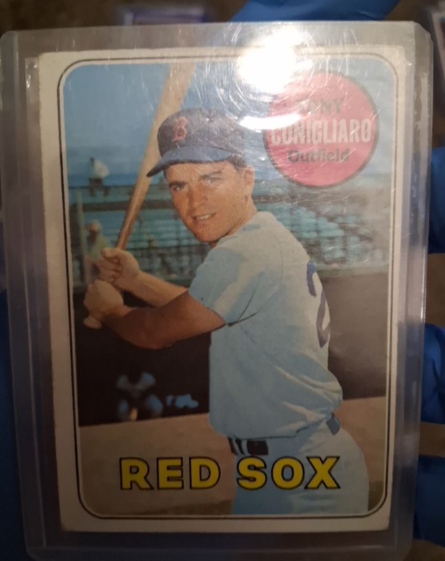 1969 Topps #330 Tony Conigliaro — front