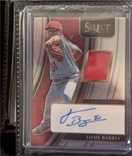 2022 Panini Select #SM-JA Jaime Barria — front