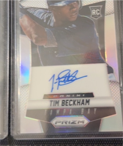 2014 Panini Prizm #TB Tim Beckham Rookie Autographs — front