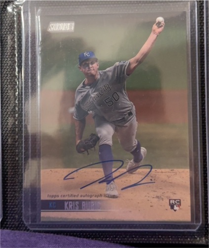 2021 Topps Stadium Club Autographs #SCBA-KB Kris Bubic — front