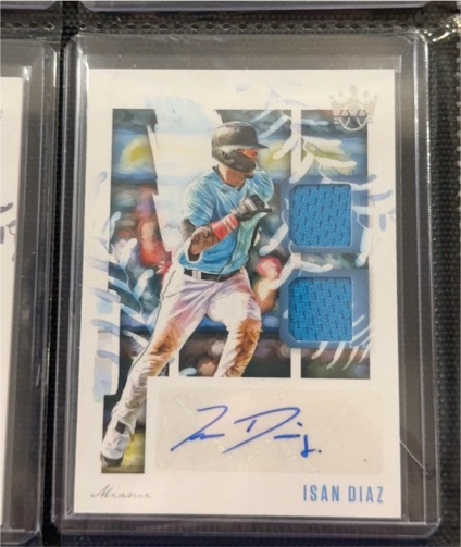 2020 Panini Diamond Kings #DKMS-ID Isan Diaz — front