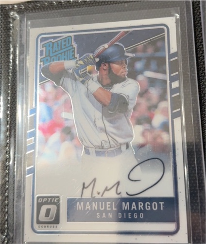 2017 Panini Donruss Optic #RRS-MM Manuel Margot — front