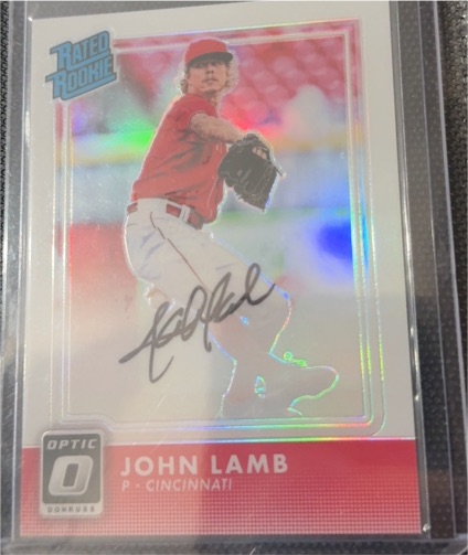 2016 Panini Donruss Optic #169 John Lamb — front
