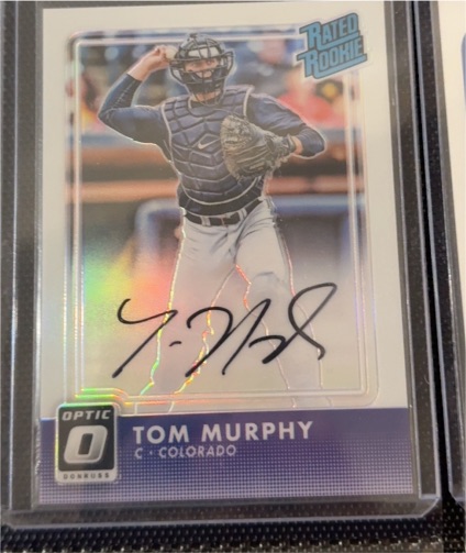 2016 Donruss Optic #RR-TM Tom Murphy — front
