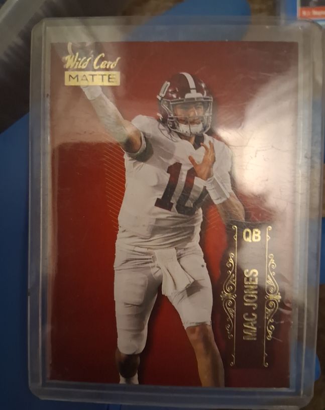 2021 Wild Card Matte #LBC-5 Mac Jones — front