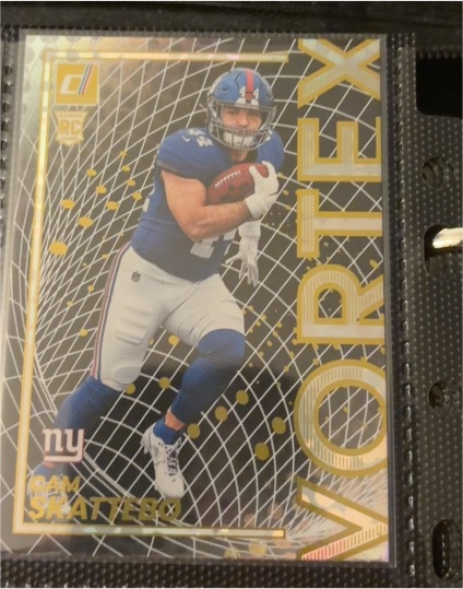 2025 Panini Donruss Vortex #23 Cam Skattebo — front