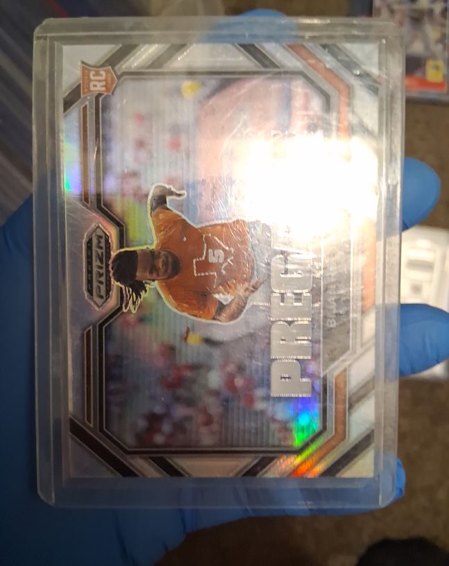 2023 Panini Prizm Draft Pregame Bijan Robinson — front