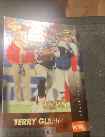 1999 Collector's Edge Fury Gold Ingot #53 Terry Glenn — front