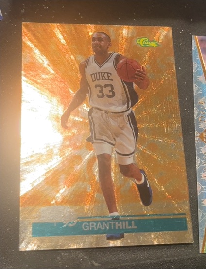 1995 Classic Images Four Sport #3 Grant Hill — front