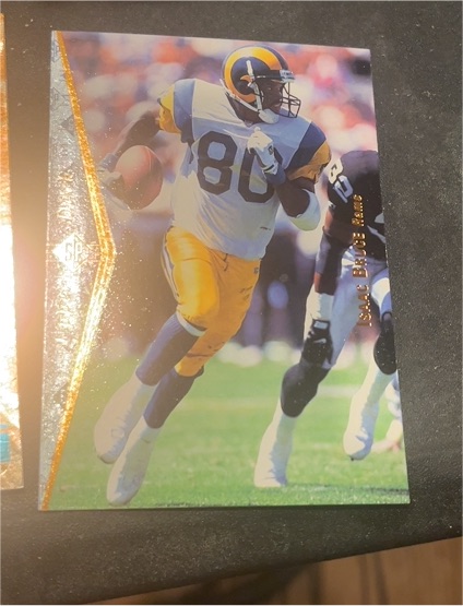 1995 Upper Deck SP #59 Isaac Bruce — front
