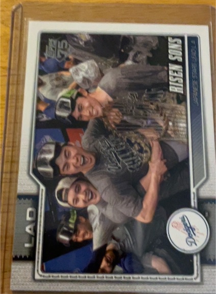 2026 Topps Series 2 #642 Risen Sons Shohei Ohtani / Yoshinobu Yamamoto / Roki Sasaki — front
