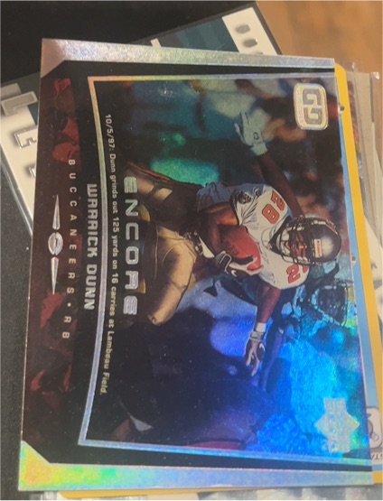 1998 Upper Deck Encore #137 Warrick Dunn — front