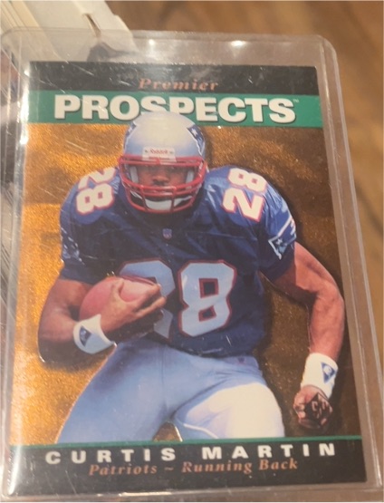1995 Upper Deck SP Premier Prospects #18 Curtis Martin — front