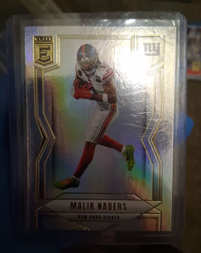 2025 Panini Donruss Elite #5 Malik Nabers — front