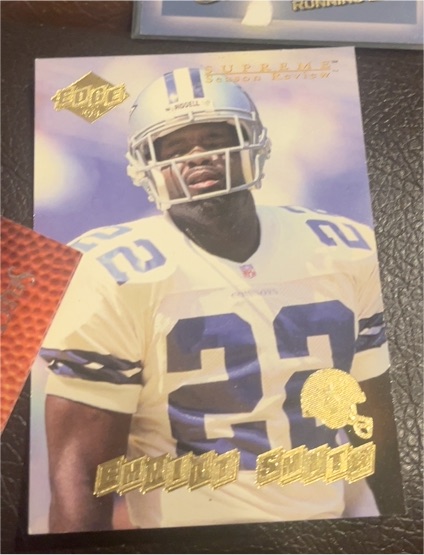 1998 Collector's Edge Supreme Season Review #45 Emmitt Smith — front