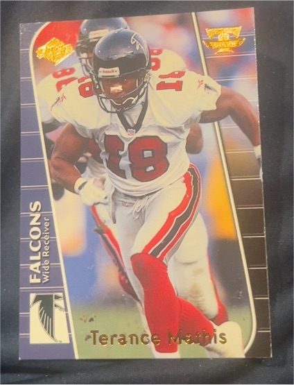 1999 Collector's Edge Triumph #T42 Terance Mathis — front
