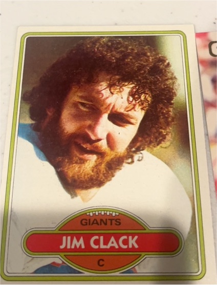 1980 Topps #249 Jim Clack — front